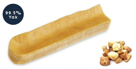 BlooChoo YAK Choo Small, 100 % přírodní sýrová tyčka z jačího mléka, 30-50 g