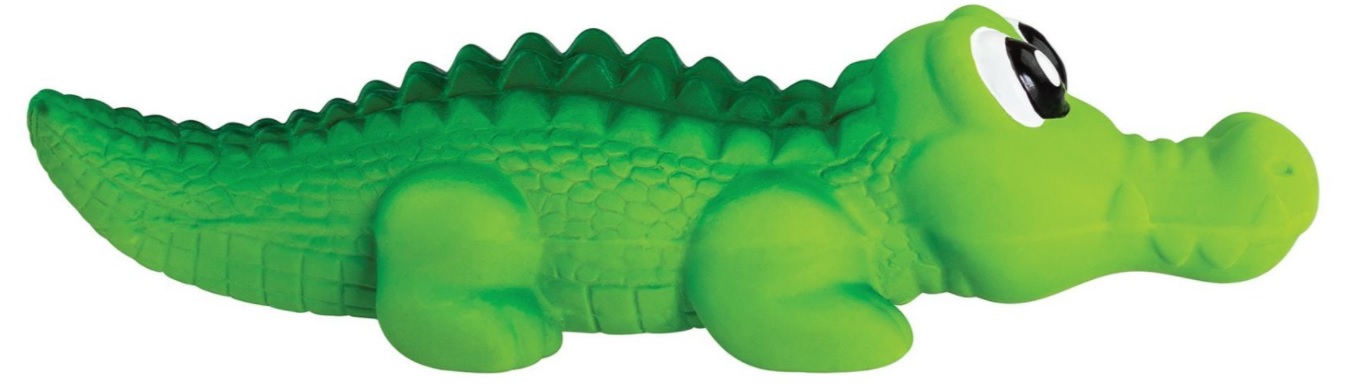 Krokodýl se zvukem 21cm, latex,  Hiphop