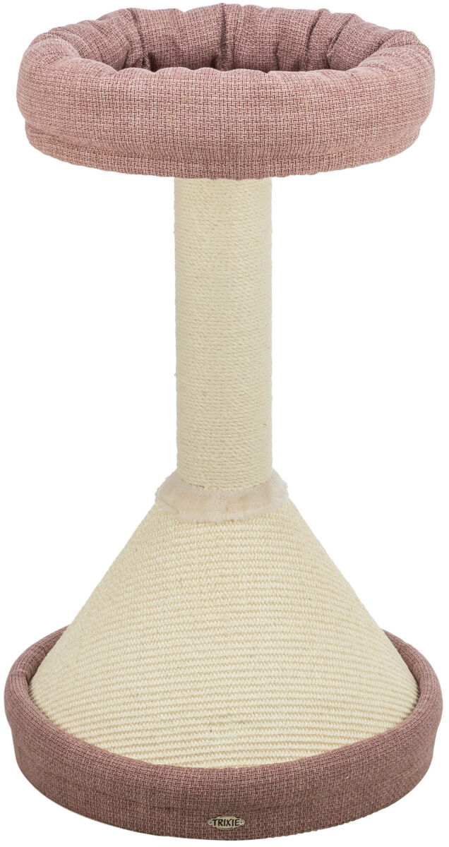TRIXIE Škrabadlo VIVIANA 80 cm, kuželová základna, lůžko, antická růžová