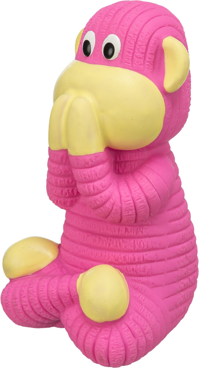 TRIXIE Moudrá opice, hračka se zvukem, 12 cm, plněný latex, 3 varianty