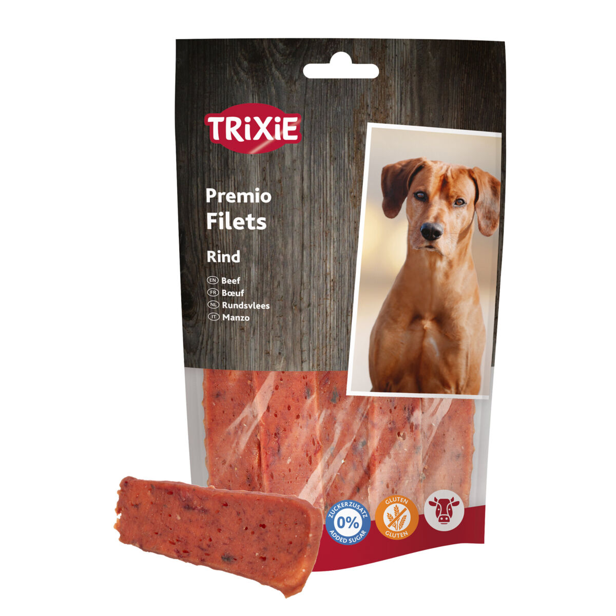 TRIXIE PREMIO Filets,  hovězí filety - 93% masa,  80 g