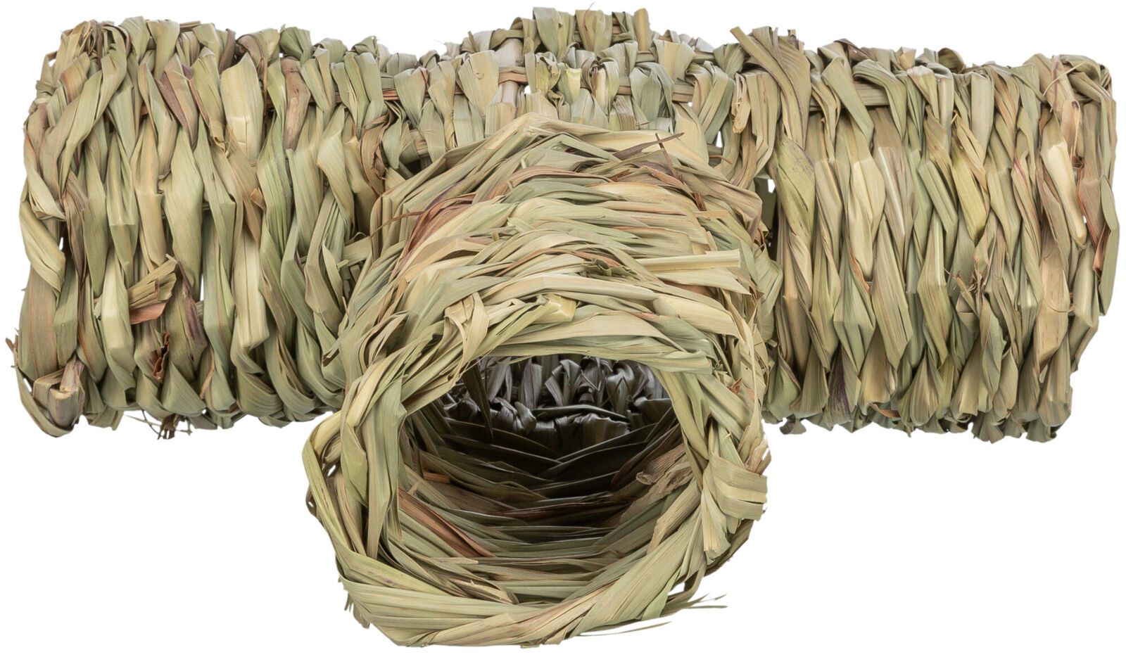 TRIXIE Přírodní tunel "T" pro hlodavce (křeček,osmák) , 25 × 9 × 18 cm, 100% tráva