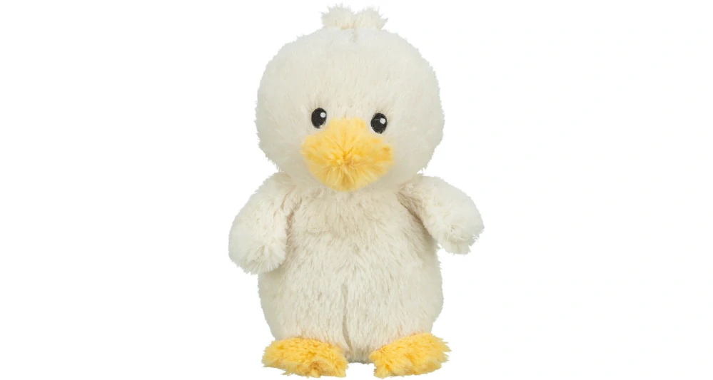 TRIXIE Velikonoční kuřátko, plyšová hračka pro psy, 22 cm, pastelová žlutá - LIMITOVANÁ NABÍDKA