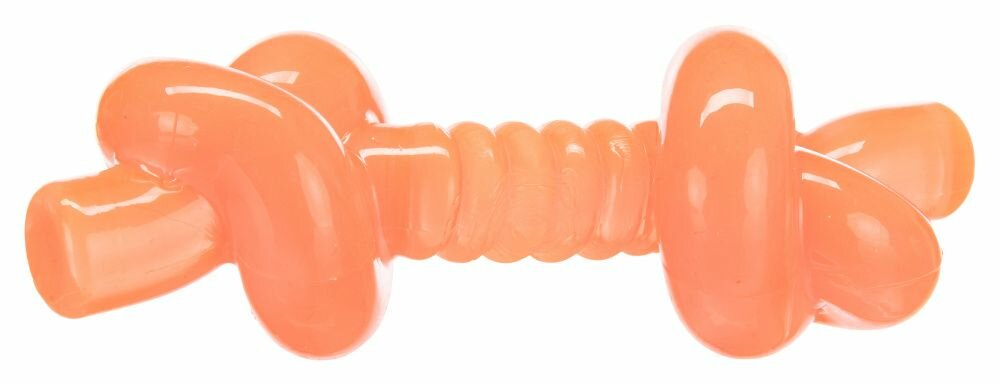 TRIXIE Bungee Knot, dvojuzel, extrapružná a odolná TPR, 17cm - DOPRODEJ