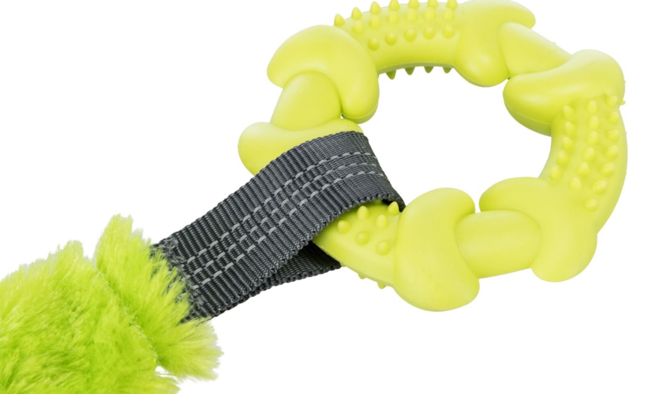 TRIXIE Bungee přetahovací lano s kroužkem, ø 10/56 cm