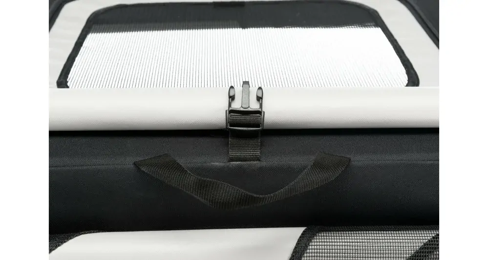 TRIXIE Transportní nylonový box Vario L 99x67x71/61 cm černo-šedý