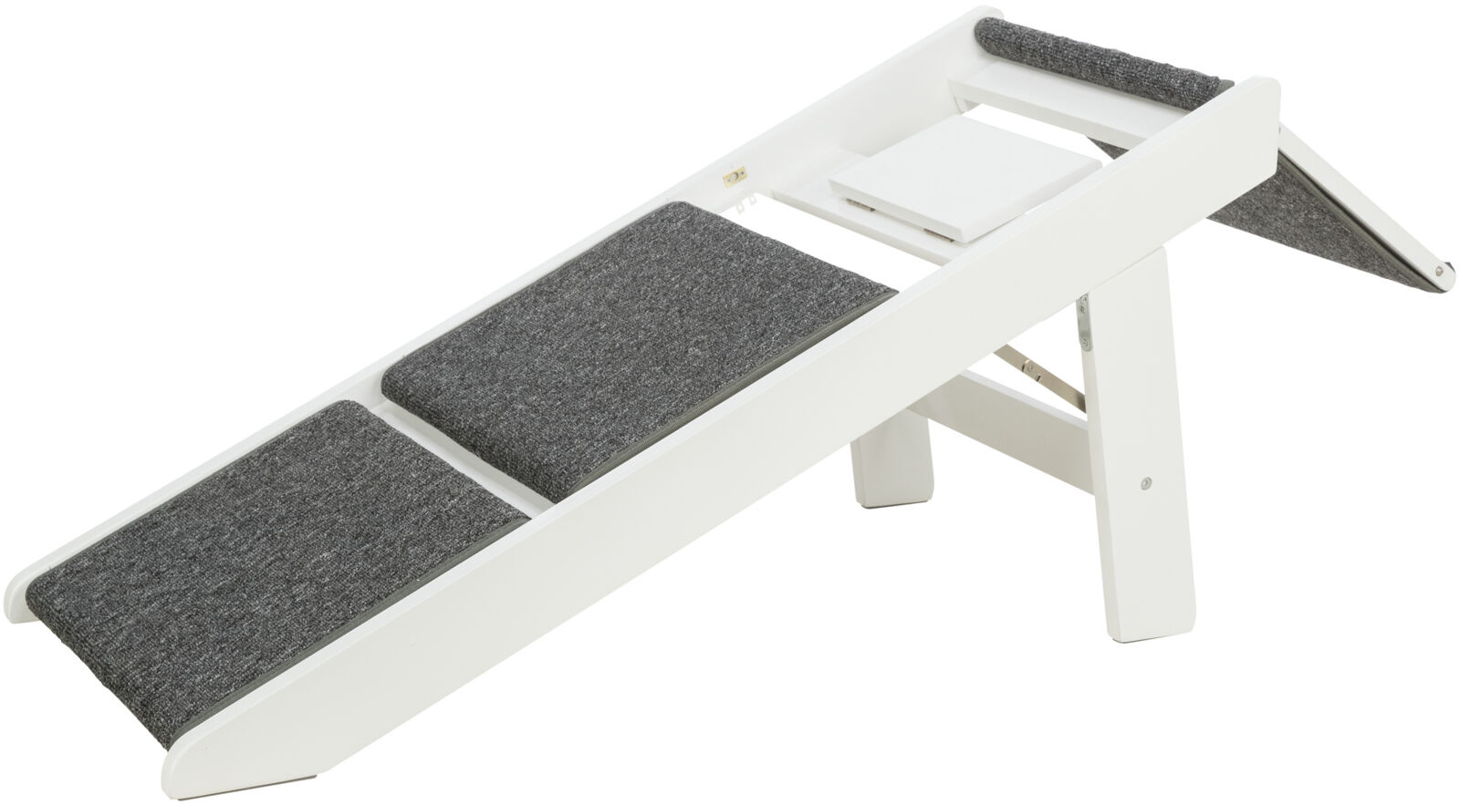 TRIXIE Rampa / schůdky, skládací 44 x 46 x 106 cm, dřevo, bílá