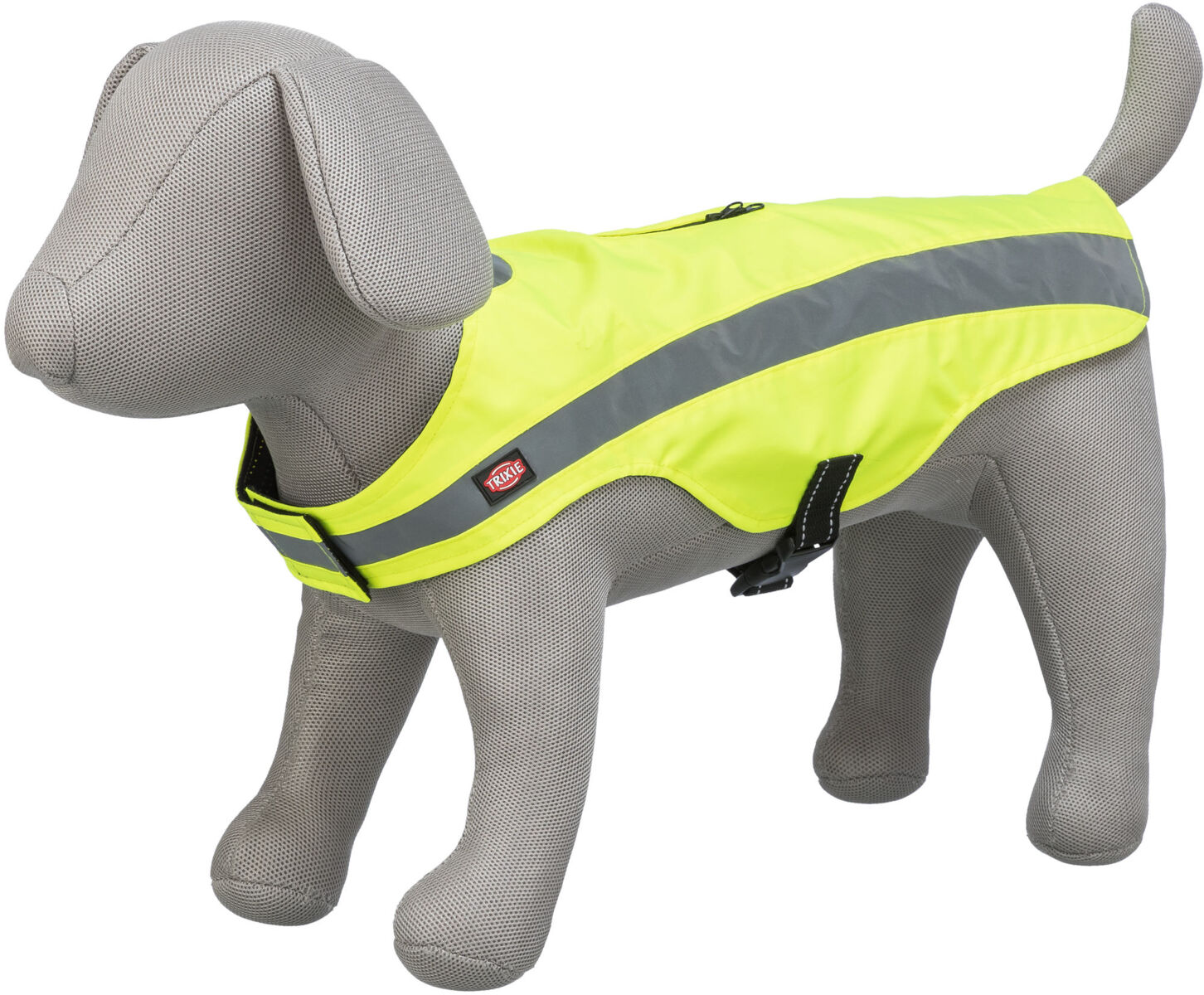 TRIXIE Bezpečnostní vesta, reflexní, neon žlutá M-50cm,hruď:56-84cm