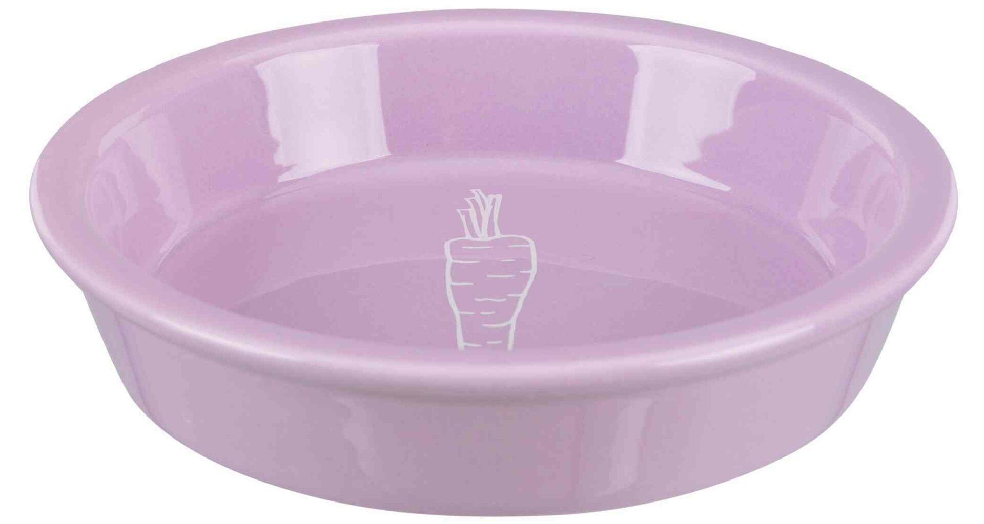 TRIXIE Keramická miska s motivem mrkve pro králíky 200 ml/14 cm