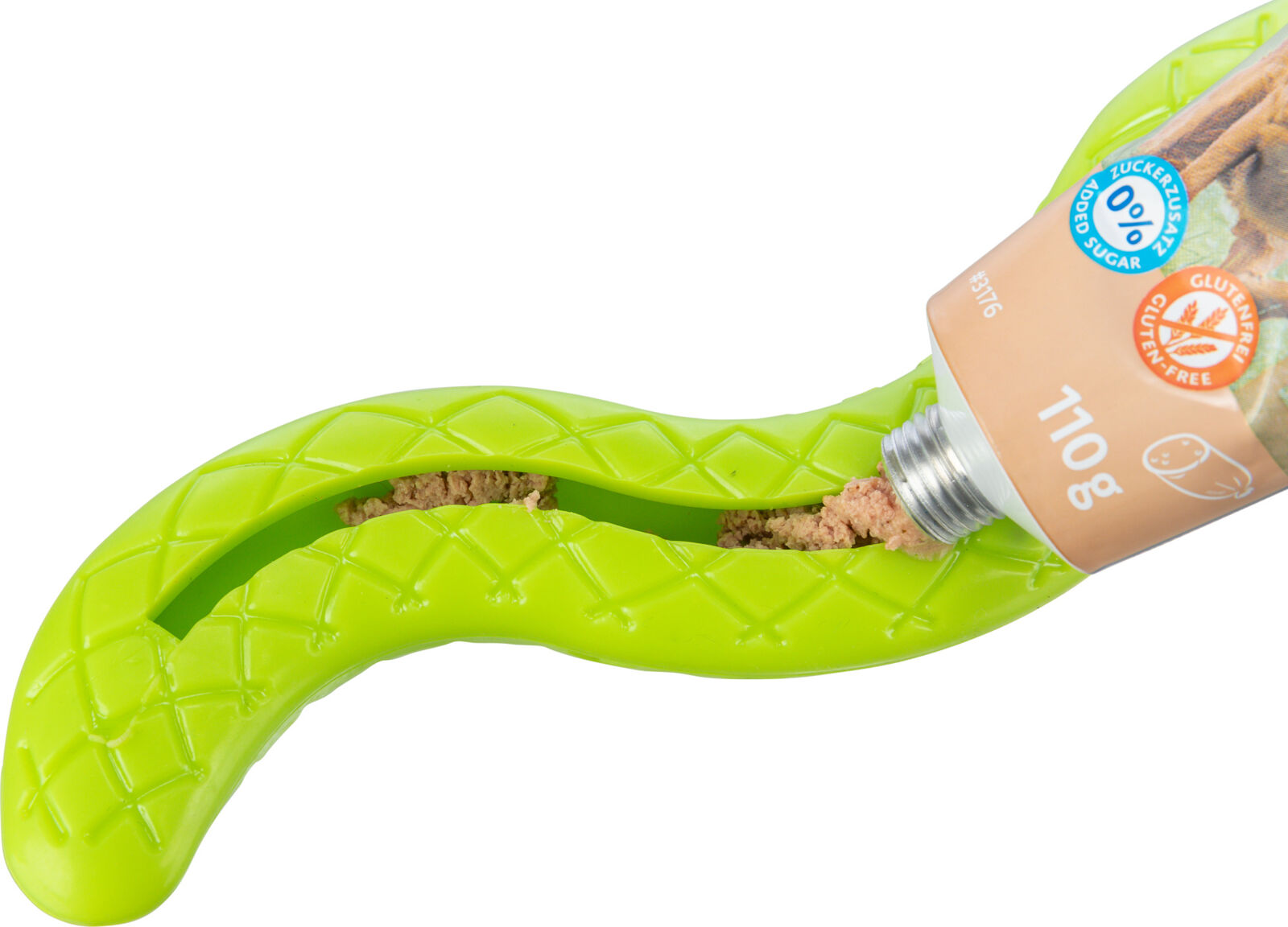TRIXIE Snack Snake, had na pamlsky, TPR, 27 cm, mix barev
