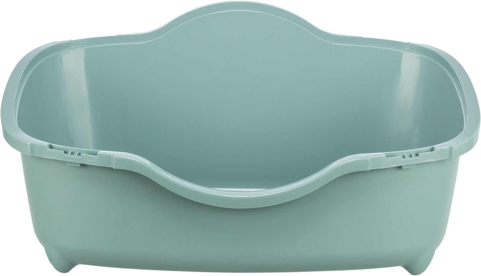 TRIXIE Toaleta pro kočky DAVIO TOP, 56 x 39 x 39 cm, zelená/bílá