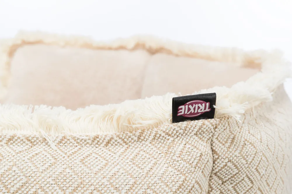 TRIXIE Pelech BOHO s vysokým okrajem, béžová 65 x 65 cm