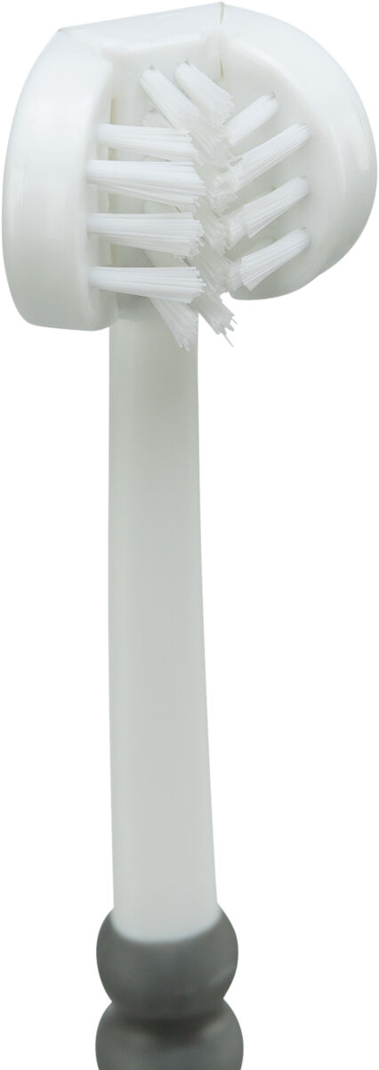 TRIXIE Tříhlavý zubní kartáček pro psy/kočky, 18 cm, bílá/šedá