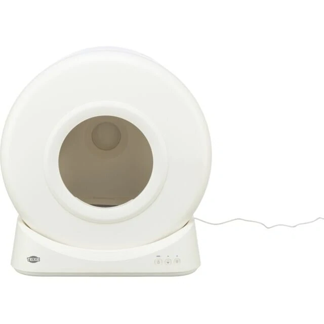 TRIXIE Samočistící SMART toaleta pro kočky, 51 x 56 x 54 cm, bílá (RP 7,40 Kč)