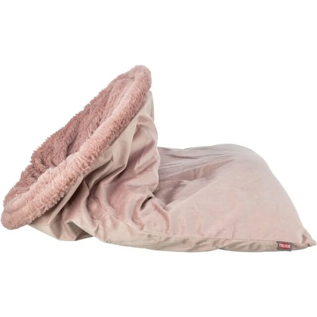 TRIXIE Vánoční sametový vak LIVIA Soft, ø 40 × 60 cm, starorůžová
