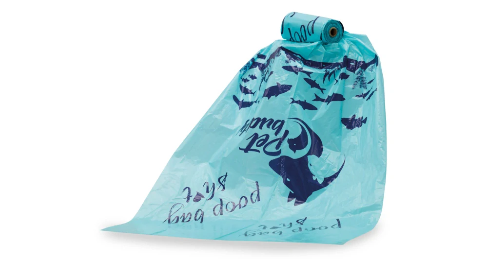 PetBuddy sáčky na exkrementy OCEÁN 4 role/ á 20 sáčků s potiskem a vůní