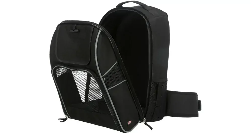 TRIXIE Cestovní batoh na záda WILLIAM 33 x 43 x 23 cm černý (max. 15kg)