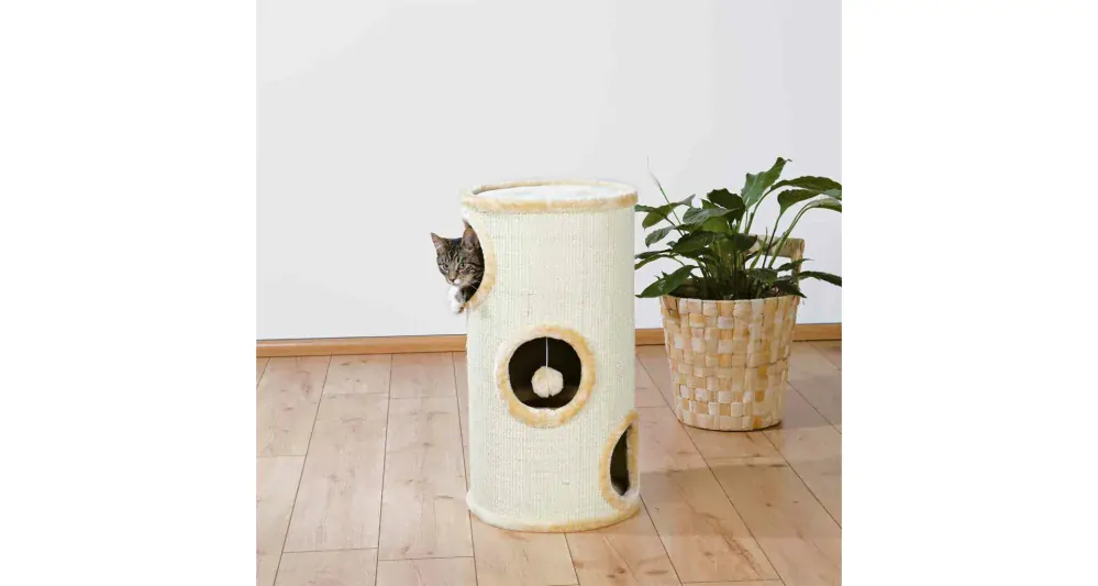 TRIXIE Obytný sisalový válec pro kočky 36cm/70cm - béžový