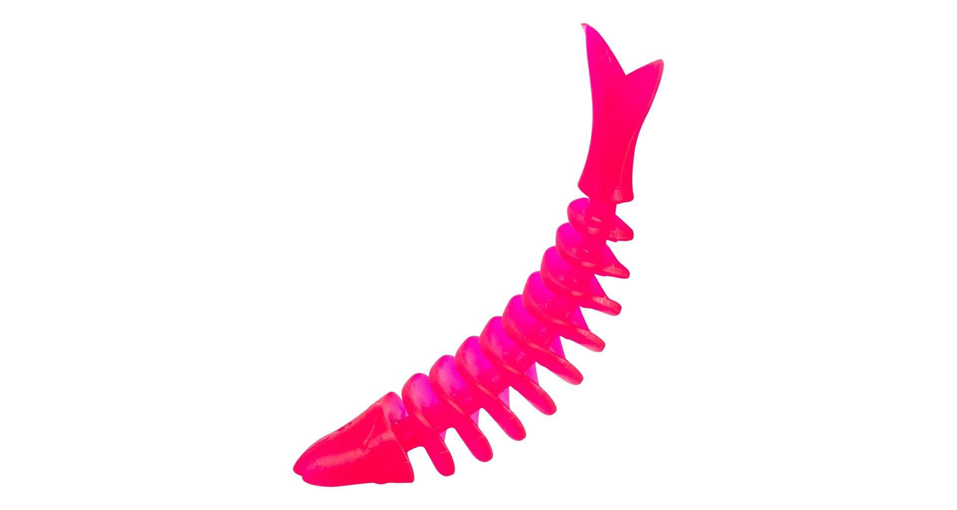 Barevná rybička dentální malá voňavá, tvrdá guma 14 cm