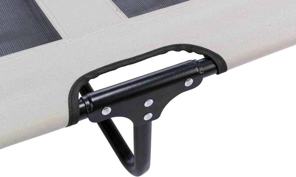 TRIXIE Lehátko se síťkou pro psy, černá/šedá 99 x 19 x 60 cm