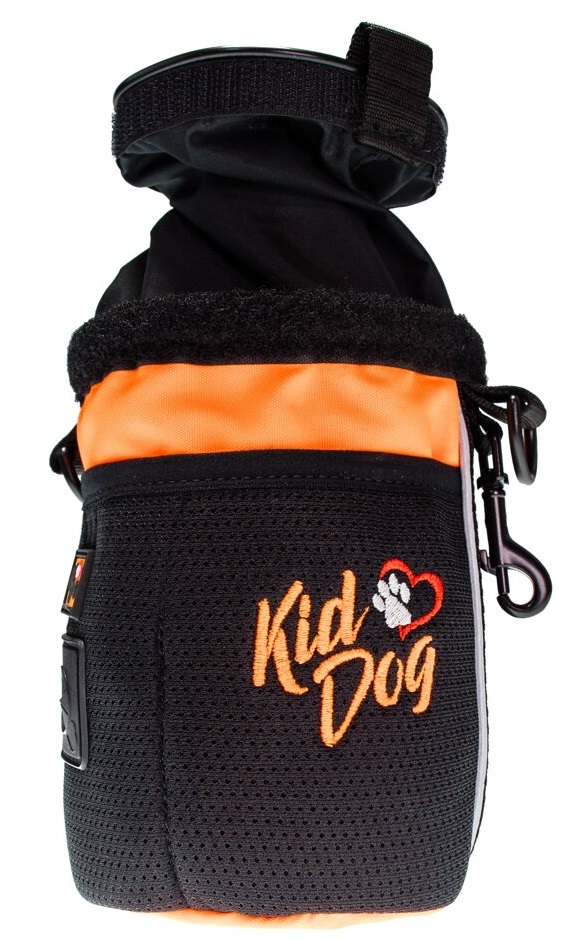 KIDDOG Multifunkční pamlskovník KIDDOG 3 v 1, neonově oranžová