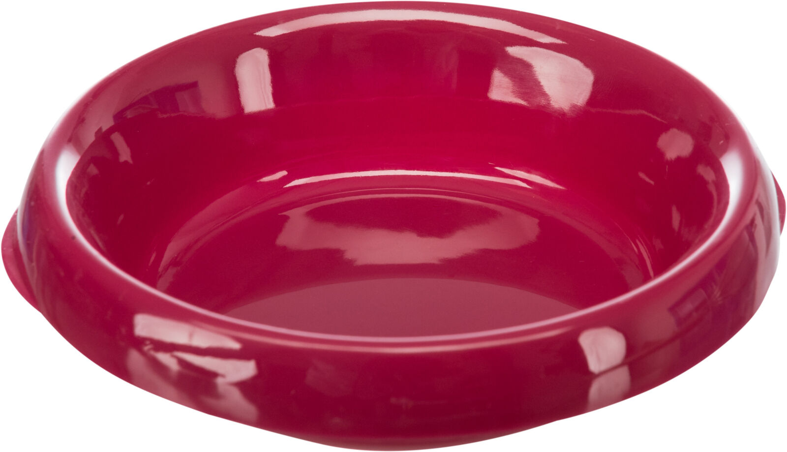 TRIXIE Plastový bar se 2 miskami (0,25 l/ 9cm a 0,3 l/11cm), 46x11x30 cm, šedá/různé
