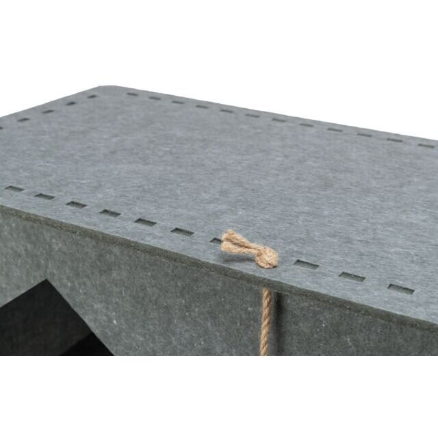 TRIXIE Filcový domek / jeskyně LENE 54 x 30 x 35 cm, šedá