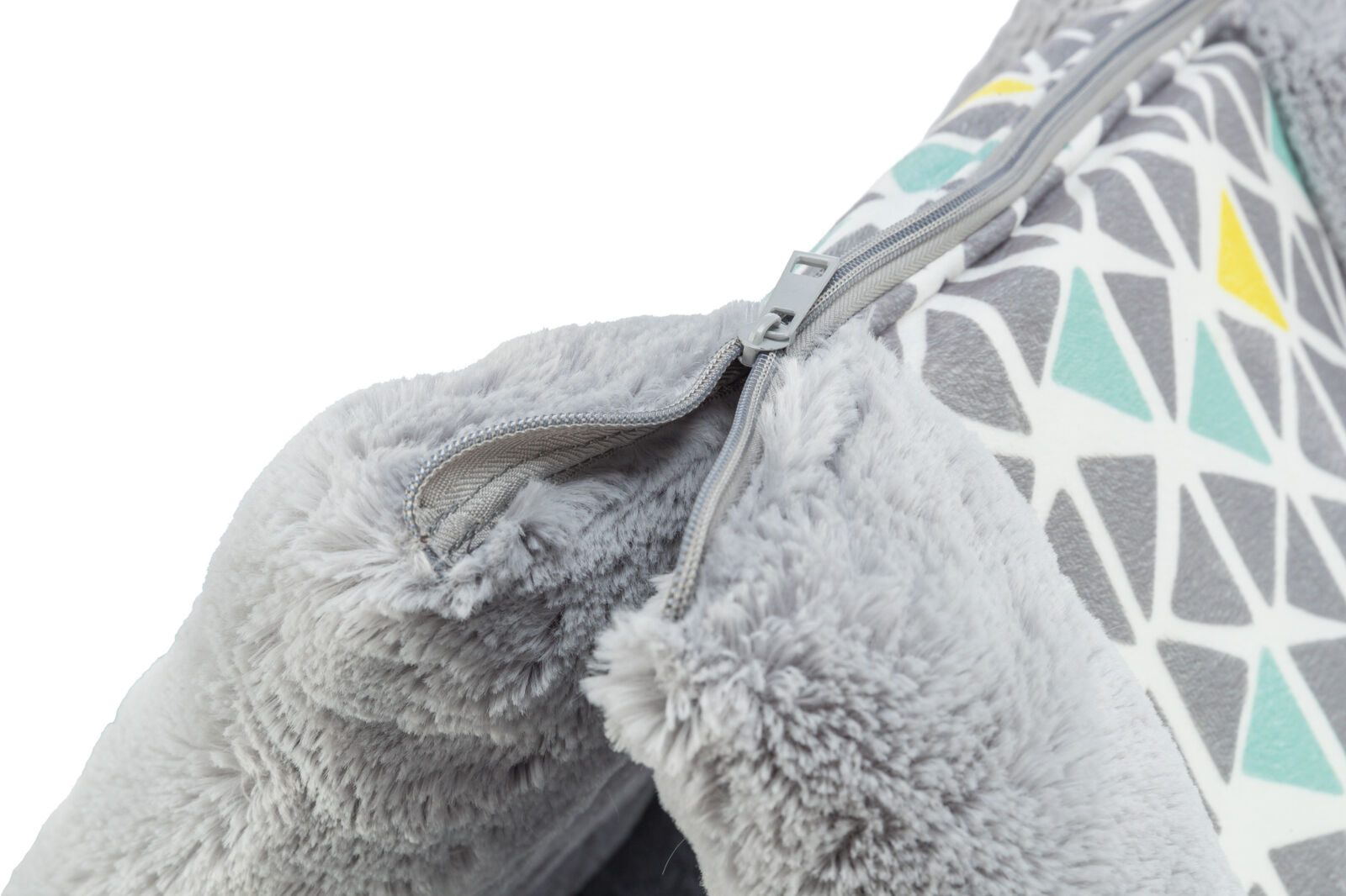 TRIXIE Plyšový stan/jeskyňka SUNNY pro králíčky, morčata,  44 x 33 x 40 cm, šedá