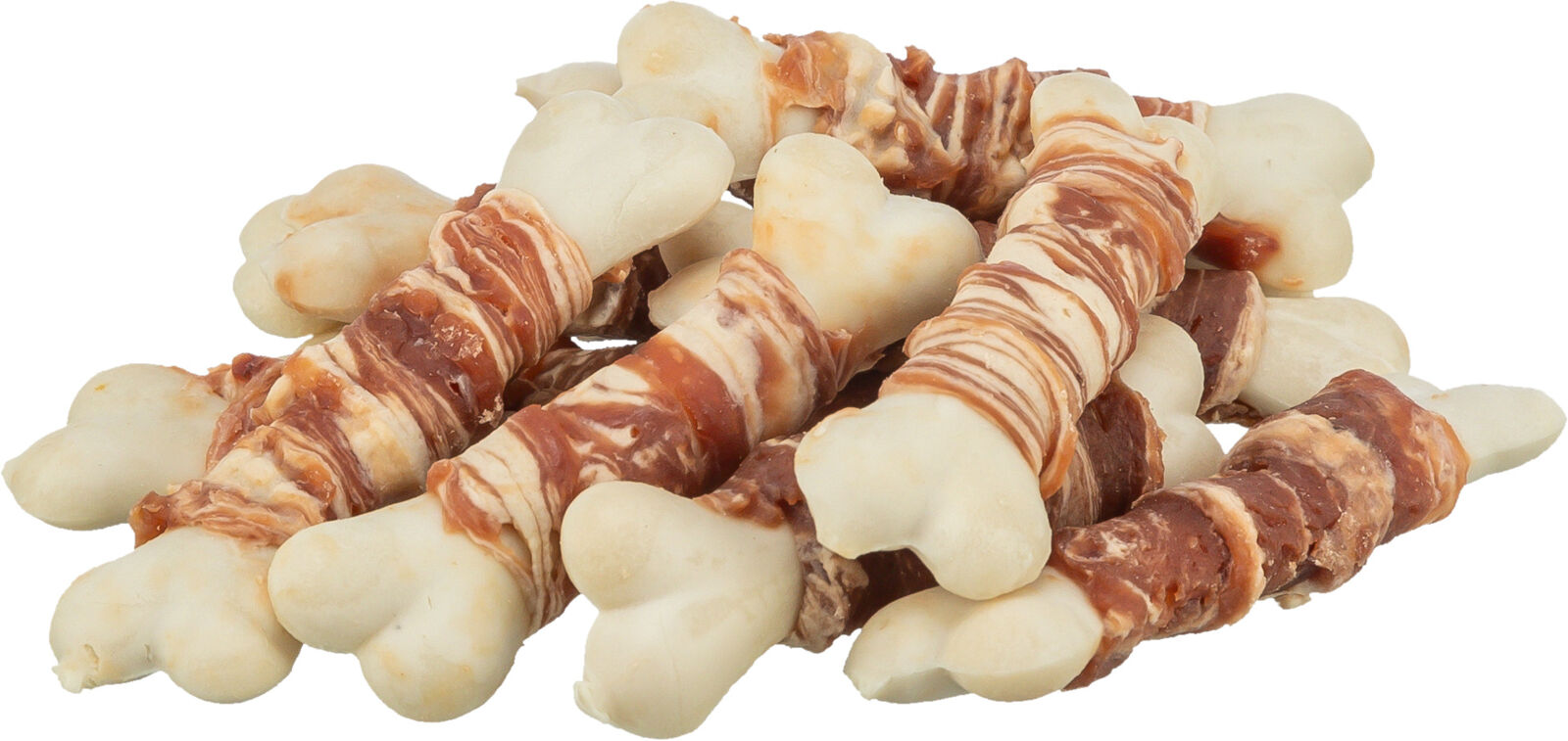 TRIXIE Marbled Duckie - snack kost v kachním mase s treskou 7,5 cm / 9cm [400 ks]