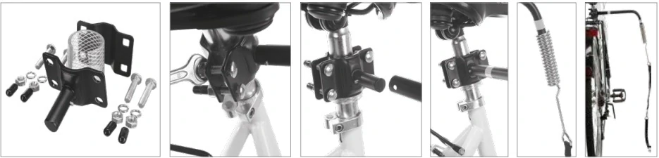 TRIXIE Vodící set na kolo DE LUXE