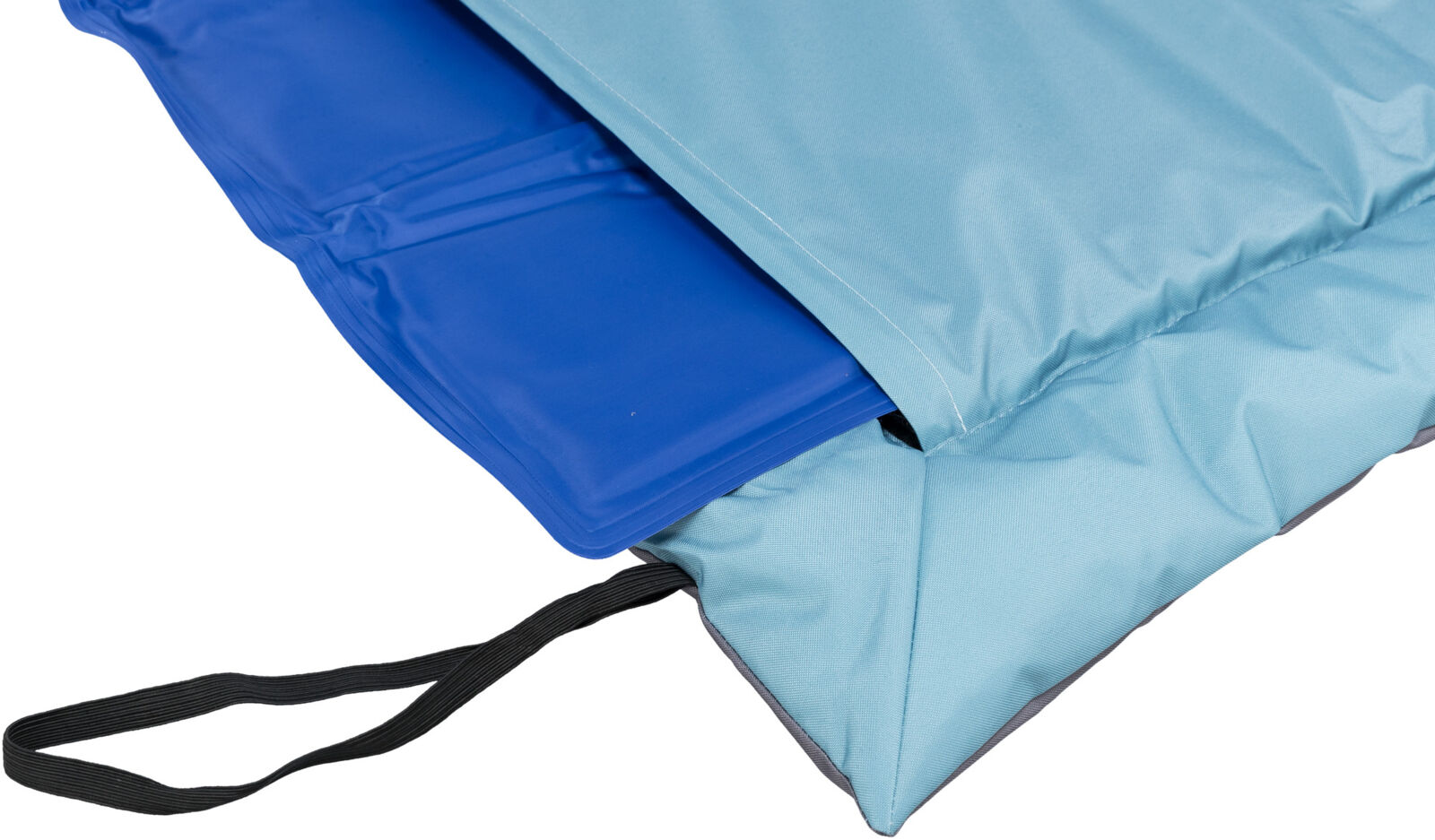 TRIXIE SAMOA Classic, cestovní podložka, ledově modrá/šedá 120 x 80 cm