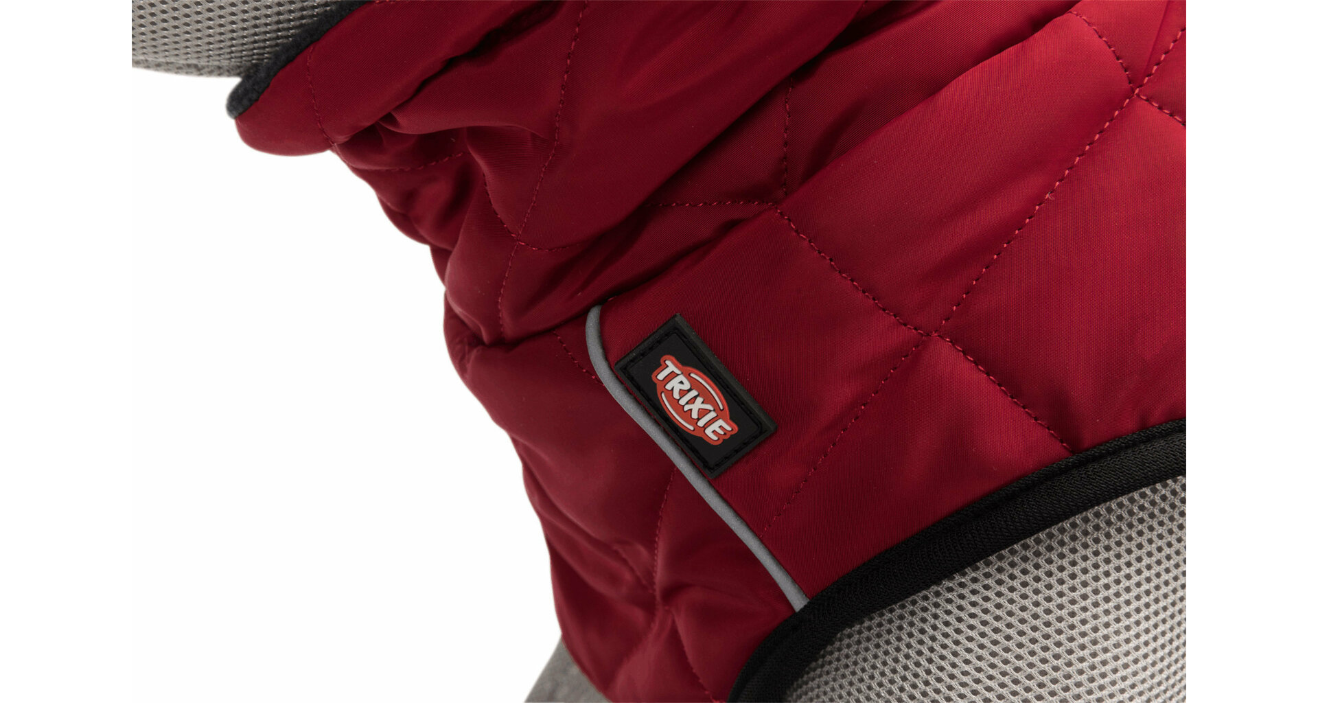 TRIXIE Obleček vesta MINOT červená S:33cm, hruď:32-50cm, krk:33cm