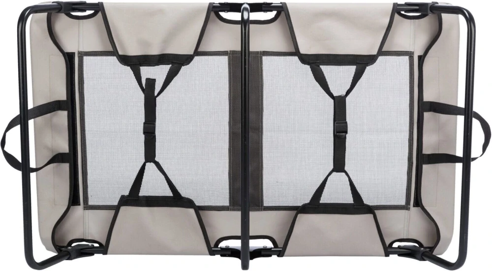 TRIXIE Lehátko se síťkou pro psy, černá/šedá 120 x 19 x 70 cm, do 35 kg