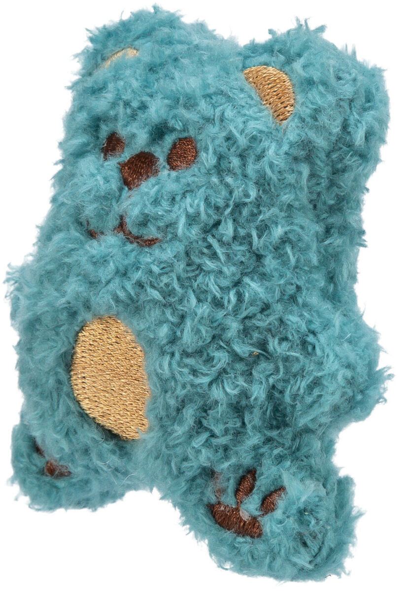 TRIXIE Mini medvídek s catnipem, 8 cm, plyš, různé barvy