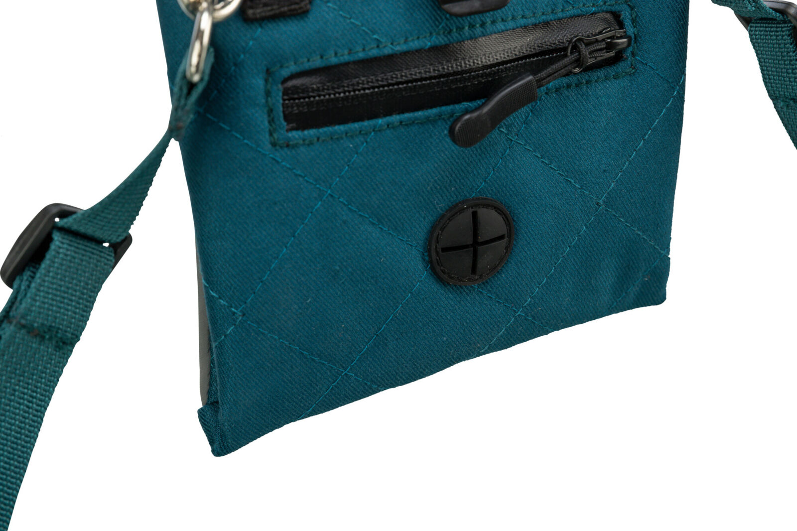 TRIXIE TWIN, taštička na pamlsky, 15 x 18 x 2,5 cm, bavlna/polyester, petrolejová