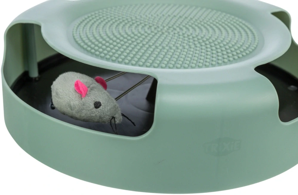 TRIXIE Cat Activity Catch the Mouse - chyť myš, hra pro kočku, o 25 × 6 cm