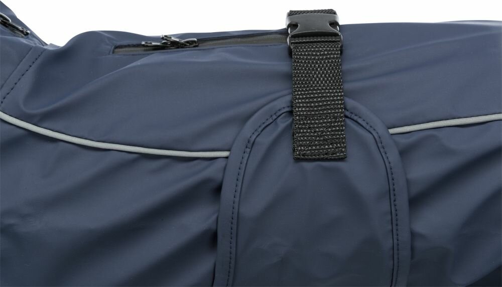 TRIXIE BE NORDIC pláštěnka HUSUM - tmavomodrá XL:80cm,krk:68cm,hruď:82-108cm