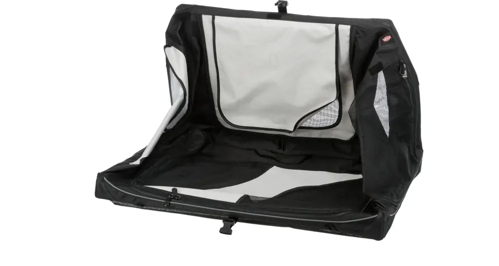 TRIXIE Transportní nylonový box Vario L 99x67x71/61 cm černo-šedý