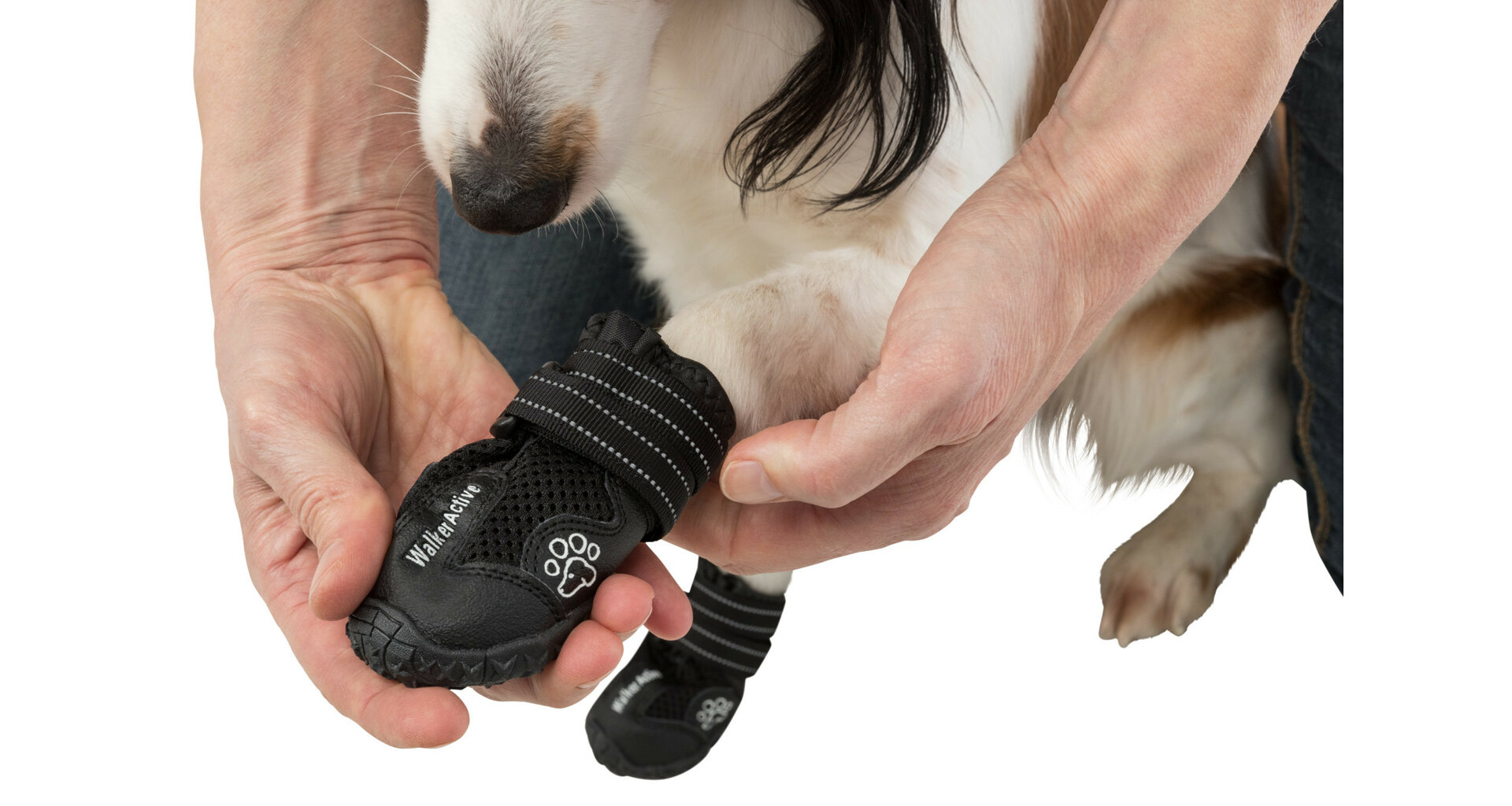 TRIXIE Ochranné boty WALKER ACTIVE, 2 ks L: např. labradorský retrívr