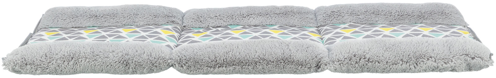 TRIXIE Plyšový stan/jeskyňka SUNNY pro králíčky, morčata,  44 x 33 x 40 cm, šedá