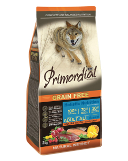 Primordial GF Adult Trout & Duck 12 kg