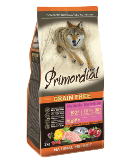 Primordial GF Puppy Chicken & Seafish 2 x 12 kg