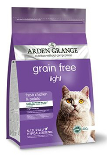 Arden Grange Cat GF Adult Light fresh Chick&Potato400g