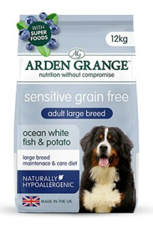 Arden Grange Dog GF Adult Large Sen.O.W.Fish&Pot.12kg