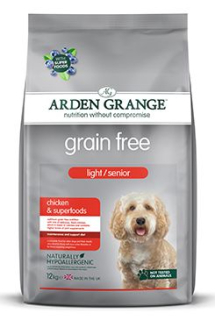 Arden Grange Dog GF Light/Senior Chick&Superfoods 12kg