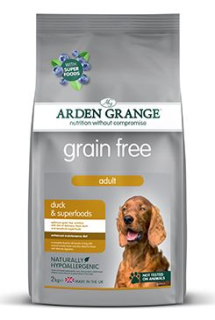 Arden Grange Dog GF Adult Duck&Superfoods 2kg