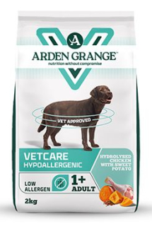 Arden Grange Dog VetCare Hypoallergenic 2kg