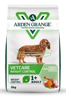Arden Grange Dog VetCare Weight Management 2kg