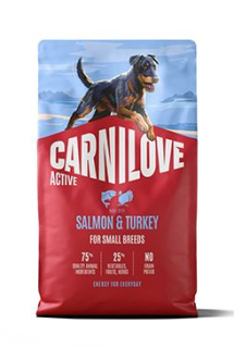 Carnilove Dog Active Dry Salmon&Turkey Adult SB 4kg