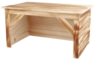 TRIXIE Dřevěný dům pro králíky, opalované dřevo 50 x 26 x 31 cm